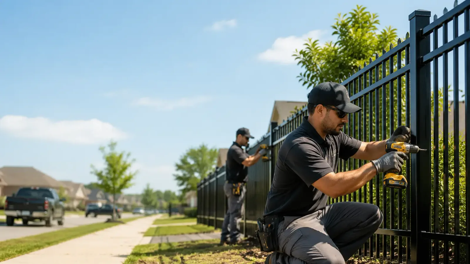 Metal Fence Installation in Spruce, MI